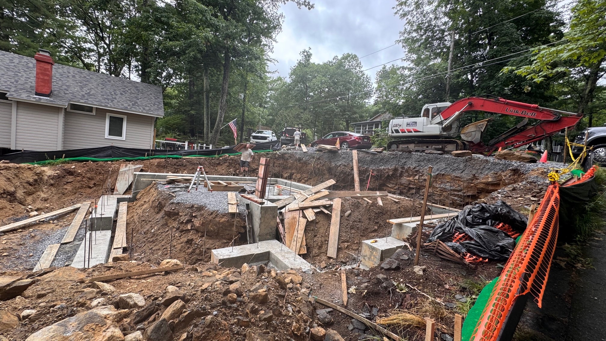 New construction progress photo 2