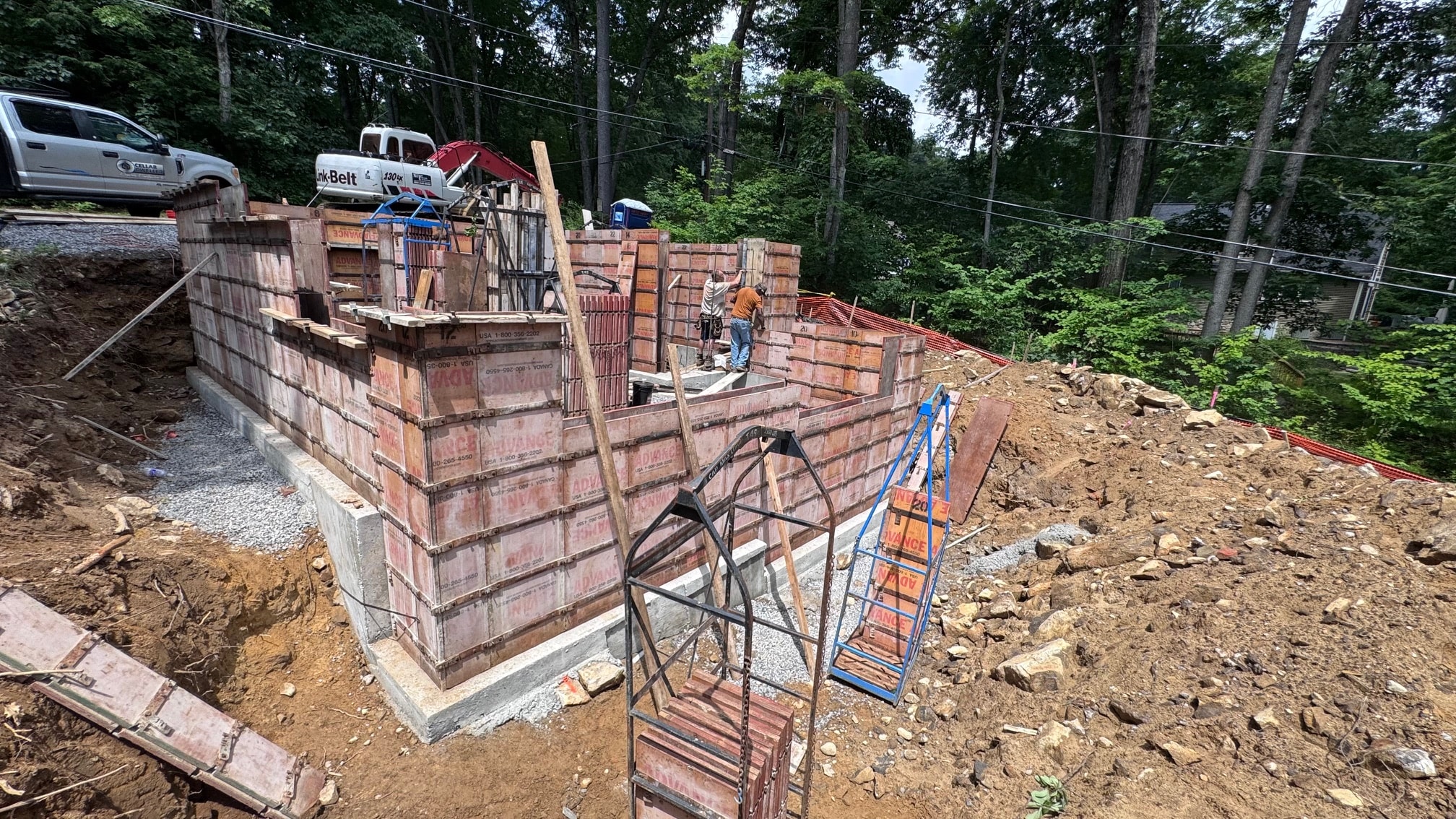 New construction progress photo 4